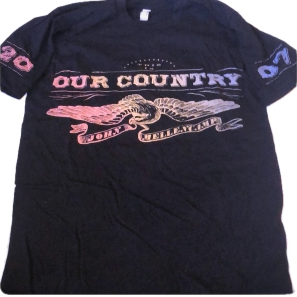 Americana: John Cougar “This is our Country” Authentic concert tee.